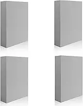 4PCS Stamping Foam, Reusable Moldable Blocks for Card Making Backgrounds & Fronts, Plastic Dry Stamp Pad, Cut Foam Block for Handicrafts Projects