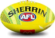 Sherrin SDNR Indigenous Replica All Surface Football, Size 5, Yellow