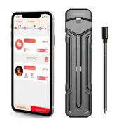 Thermomeat Wireless Meat Thermometer - 262FT Bluetooth with 2 in 1 Probe