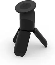 STM MagPod – iPhone MagSafe Tripod – Adjustable iPhone Mount for Optimal Viewing Angles, Selfies and Vlogging – Retractable Legs for Easy Storage and Portability - Black (stm-935-326Y-02)