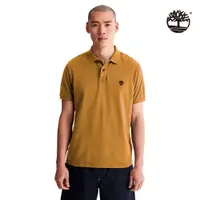 在飛比找PChome24h購物優惠-Timberland 男款小麥色休閒短袖 Polo 衫|A6