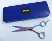 Professional Salon Hair cutting Stainless Steel Scissors Shears + oil RX 50RB