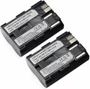 TAVICE Compatible 2X Pack Canon BP-511, BP-511A Battery for Canon EOS 5D 10D 20D 20Da 30D 40D 50D 300D D30 D60 Rebel PowerShot G1 G2 G3 G5 G6 Pro 1 Pro 90 Pro 90IS (2 Pack)