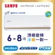 SAMPO聲寶 6-8坪 頂級 1級變頻冷暖冷氣 AU-PF41DC/AM-PF41DC★含基本安裝+舊機回收★