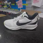 NIKE STAR RUNNER 4 NN PS 中童 運動鞋 慢跑鞋 DX7614-102 白黑綠 輕量 舒適