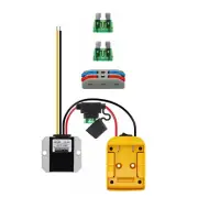 100W Step Down Converter for DeWalt 20V DCB205 Power Wheels Battery Adapter DC