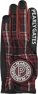 PEARLY GATES(パーリーゲイツ) Parly Gates 053-3285001 Unisex One-Handed Gloves (Plaid Pattern, Moisture Absorption, Heat Generating, Deodorizing, Antibacterial, Electrostatic, UV Protection), Golf Gloves