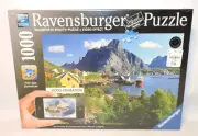 RAVENSBURGER 1000 Piece Lofoten Norway Augmented Reality Video Puzzle NEW SEALED