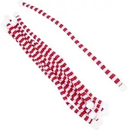 CRILSTYLEO 10pcs Mini Scarf Set Decorative Christmas Scarf Knitted Wine Bottle Doll Accessory