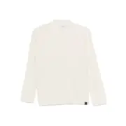 [Max Mara] Max Mara Ribbed V-neck Sweater M WHITE