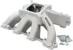 Aeroflow GM LS Carby Hi Rise Intake Manifold Cathedral Non EFI LS1Ls2 Natura Aeroflow - AF6040-5005