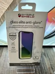 ZAGG InvisibleShield Glass Elite Anti-Glare Plus, iPhone 12 Pro Max