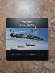 BREITLING CHRONOLOG 2012 216 PAGES UNUSED NOS RELIEF SOFT COVER / FRENCH