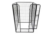YES4PETS 4 Panel 120 cm Heavy Duty Pet Dog Cat Rabbit Exercise Playpen Puppy Rabbit Fence Extension
