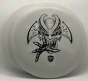 PAIR Discmania Glow Flex 3 D-Line P2 Matching Black Les White Goblin Stamps 175g
