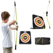 Kids Soft Bow and Arrow Set Suction Cup Arrow & Target Safe Shooting Archery