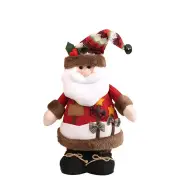 NNEOBA Christmas Santa Claus Standing Doll Decor