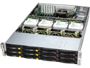 Supermicro SSG-621E-ACR16H 2U Storage Server -16Bay X13DEI-T 1600W Redundant PWS