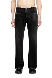 [Diesel] Diesel - Bootcut Jeans - D-Moorix - Jeans - Man - Black 29 Black