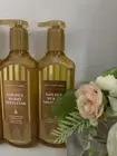 2 New GOLDEN BERRY MISTLETOE BATH & BODY WORKS CLEANSING GEL HAND SOAP