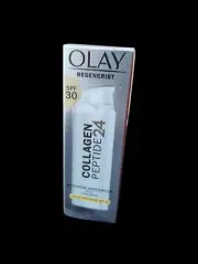 Olay Regenerist Collagen Peptide 24 Hydrating Moisturizer SPF 30 6/23 sunscreen