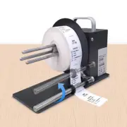 110MM Automatic Label Rewinding Machine Bar Code Label Rewinder Two-way Label
