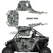 UTV Graphics Stickers Decals for Polaris RZR XP 1000 2DR 24-25 DESERT TOPO