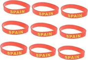 12pcs Silicone Bracelet Wristbands for Men Men's Bracelets Wristband Bracelets Silicone Wristbands for Men Custom Wristbands Wrist Band Thing Fan Supplies Qatar Rural Man