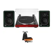 Audio Technica AT-LP60XBT Bluetooth Fully Automatic Stereo Turntable Red