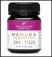 Zealand Honey Co. Raw Manuka Honey UMF 24+ | MGO 1122+ / 4.4oz | 125g