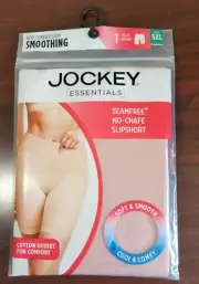 Jockey Essentials Women's Size 5XL Seamfree Slipshort Smoothing Extra Coverage