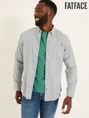 FatFace Bath Red Long Sleeve Check Shirt (E81832) | $114