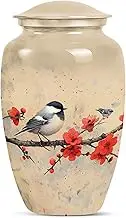 Sparrow Urn - Large Urns for Male & Female - Funeral Urn for Mom, Dad, Men & Women - 10 Inch Memorial Cremation Boxes for Human Ashes
