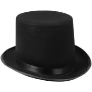 Magician Hat Costume Adult Felt Top Hats Child Man Halloween Mens