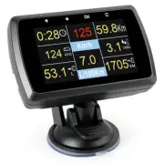 Car HUD OBD OBD2 Gauge Digital Head Up Display Speedometer Fault Code Alarm Temp (for: Toyota)