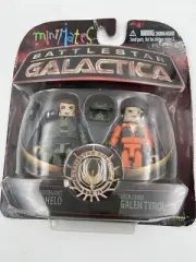 NIP Battlestar Galactica Minimates 2Pk Collectible Figures - Lieutenant Helo