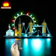 Brick Shine- GC Light Kit for LEGO Architecture London 21034 (New Design)