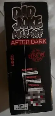 Dad Joke Face-Off: After Dark Edition Game NSFW Not Safe For Work - New Sealed