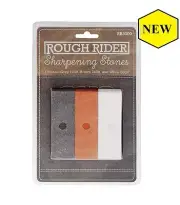 Rough Ryder knife Sharpening Stone Set of 3 120 , 240 , 800 Grit