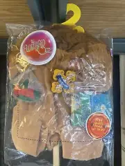 Build A Bear Vintage Wizard Oz Cowardly Lion WozClothes Accessory Crown Wand Lot