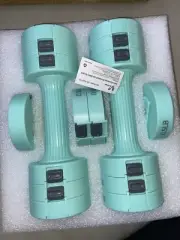 Sportneer Adjustable Dumbbell Set Mint Green