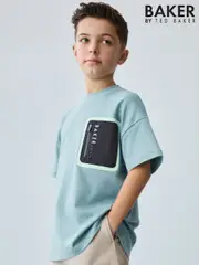 Baker by Ted Baker Pocket 100% Cotton T-Shirt (AC7011) | $27 - $33