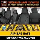 Tuff HD TRADE FRONT Canvas Seat Covers For Holden Colorado RC 7/2008-5/2012 CHA