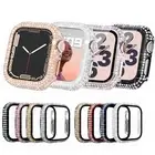 For Apple Watch Series 9 8 7 SE 6 5 Bling Case Screen Protector Cover 41/44/45mm