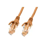 5M Cat 6 Ultra Thin Lszh Ethernet Network Cables Orange