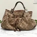 LOUIS VUITTON 路易威登 手提包 M47928 老花MONOGRAM LUCO 棕色 日本直送 二手