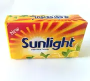 Soap Sunlight Laundry Detergent Bar Wash Lemon Real Clothes Hand New