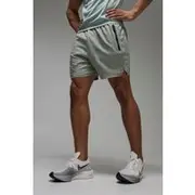 Mens Sage Man Active Perforated Stretch Woven Regular Fit 5inch Short