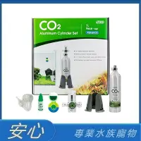 在飛比找蝦皮購物優惠-[安心水族] 免運 ISTA 伊士達 1L CO2鋁瓶全套組