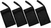 PAMINGONO 4pcs Nylon Soap Saver Bag Exfoliating Soap Pocket Foaming Bag Dry Travel